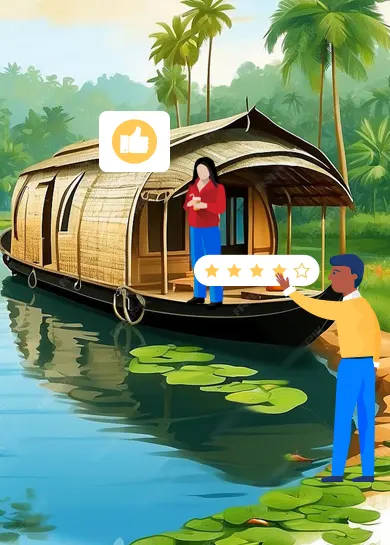 best houseboat operators in alleppey, b2b houseboat operators in kerala